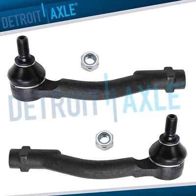 2 Front Outer Tie Rod Ends for 1999-2005 Hyundai Sonata XG350 Kia Optima Amanti - Image 1 of 4
