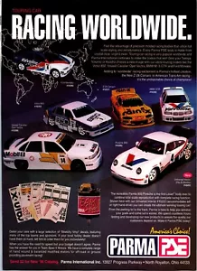 Parma RC Body Porsche Print Ad Ephemera Wall Art Decor Camaro Volvo Mondeo - Picture 1 of 1