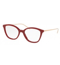 prada red eyeglass frames