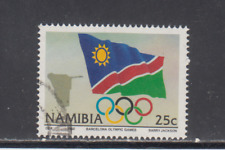 NAMIBIA : 1992 - USED - SCOTT # 719  OLYMPICS / FLAGS
