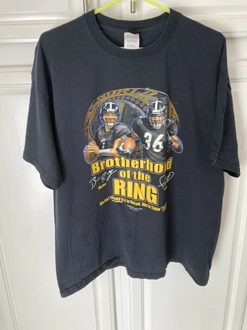 PITTSBURGH STEELERS BROTHERHOOD OF the RING XL T-shirt- Pre-owned Cover