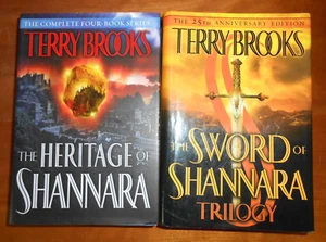 TERRY BROOKS 2 Collections (Sword Trilogy & Heritage Set of 4) - HC/DJ VGC - Picture 1 of 13