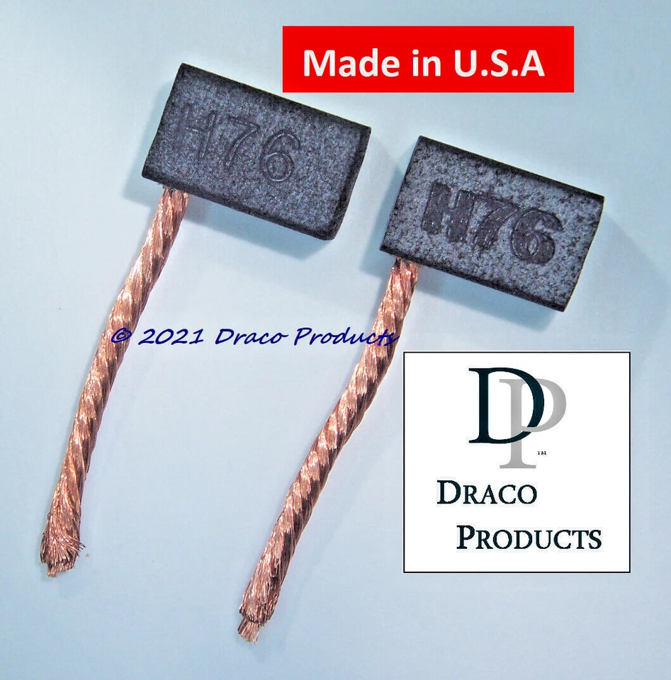 FIX Remington RM1425 & RM1015P Electric Pole Saw 8-Amp Motor Carbon Brush Set(2) - Image 1 of 4