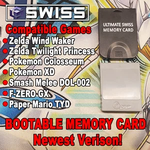 Swiss GameCube Memory Card Bootable Loader SD2SP2 Plug and Play - Picture 1 of 3