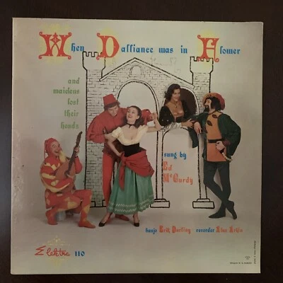 ED McGURDY / When Dalliance was in Flower Vinyl LP Cheesecake Cover. Vintage — 第 1/4 张图片