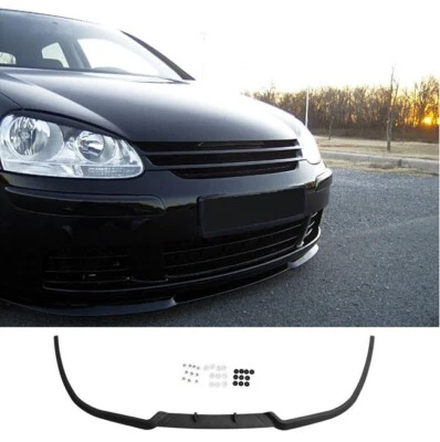 Für VW Golf 5 Cup Front Spoiler Lippe Frontlippe Frontansatz + Anbaumaterial - Bild 1 von 4
