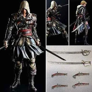 Edward Assassin's Creed IV Black Flag Male Figure - Picture 1 of 10
