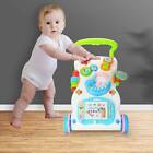 2 in1 Baby Walker First Steps Activity Bouncer Musical Toys Car Along Toddler