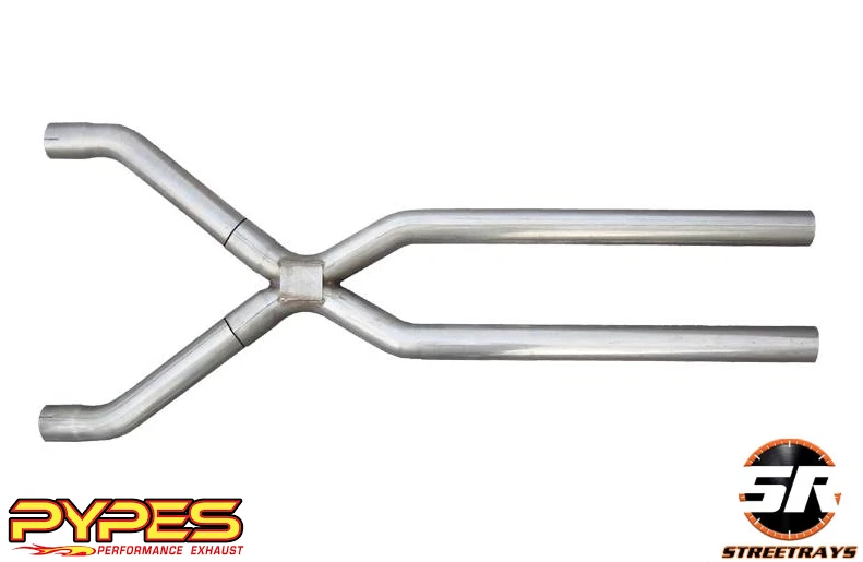 Pypes 3" X-Pipe Exhaust Tunnel Crossover Kit FOR 69-81 Pontiac Firebird Trans Am Foto 1 de 2