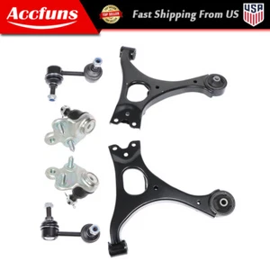 Front Lower Control Arm w/Ball Joint Sway Bar For Honda Civic DX/EX/LX 2006-11 - Picture 1 of 11