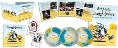 GRATEFUL DEAD Live in Stanford CA 1988 TRIPLE COLOURED VINYL 3-LP Limited NEW - Image 1 of 3