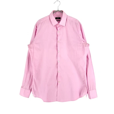 Camisa formal Hugo Boss para hombre ajustada manga larga talla L - 41 - 16 Foto 1 de 4