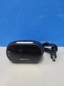 Amazon Basics Small Digital Alarm Clock With LED Display Nightlight Black - Picture 1 of 3