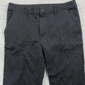 Icebreaker Pants Mens 34 Black Merino Wool Blend Chino Hiking Outdoors Casual - Picture 1 of 10
