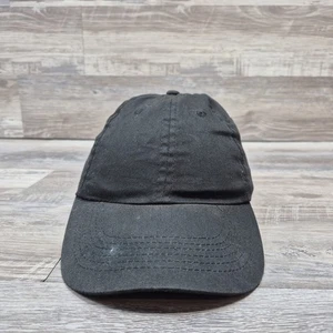 Blank Black Canvas Hat Cap Adult Mens Adjustable Strapback Casual Outdoor  - Picture 1 of 5