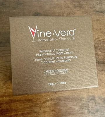Crema de noche hidratante de alta potencia Vine Vera Resveratrol Cabernet 50 g/1,76 oz Foto 1 de 4