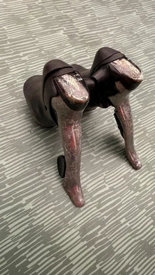 Shimano 105 ST-5510 STI Levers 2x9 Speed–Made in Japan–Fully Working(H6) - Image 1 of 4