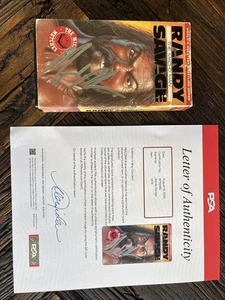 Randy The Macho Man Savage Signed The Missing Matches VHS WWF WWE PSA Authentic - Picture 1 of 6