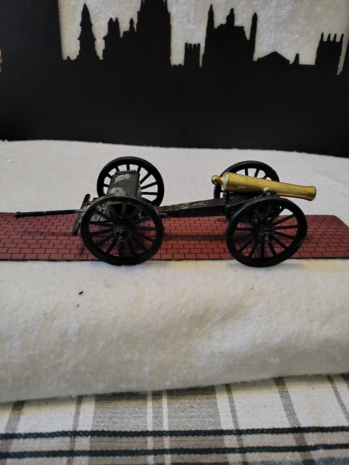 Canhão de artilharia da Guerra Civil com carruagem - Imagem 1 de 4