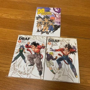 Doujinshi Dragon Ball AF DBAF #1 #2 + DBZERO set toyble usado JAPÓN - Imagen 1 de 2