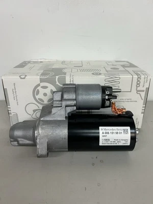 Motor de arranque remanufacturado original Mercedes Benz 2007-2016 006151980183 Foto 1 de 4