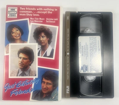 Just Between Friends VHS (1986) HBO Cannon Video Clamshell Mary Tyler Moore Dram Foto 1 de 4