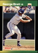 1989 Donruss Baseball's Best Baseball Card #7 George Brett  