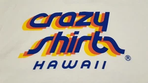 VTG Crazy Shirts Hawaii Logo T Shirt M Surf Skate RARE 80s - Picture 1 of 11
