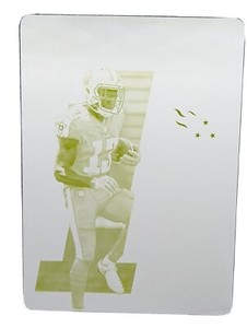 TAYWAN TAYLOR 2017 Panini Rookies Stars Year One RC PRINTING PLATE 1/1 Titans of