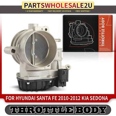 Cuerpo del acelerador para Hyundai Santa Fe 2010-2012 Kia Sorento 2011-2013 Sedona 3,5 L Foto 1 de 4