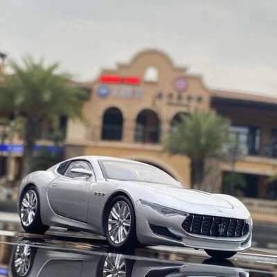 1:32 Maserati Alfieri Coupe Alloy Sport Car Model Diecast Metal Vehicle Toy Gift - Image 1 of 4
