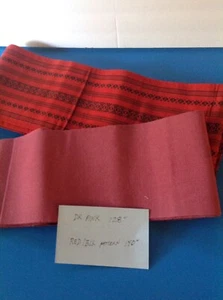 2 LOT BARGAN:  USED HANHABA OBI FOR JAPANESE KIMONO, BEAUTIFUL.  EXCELLENT COND. - Picture 1 of 9