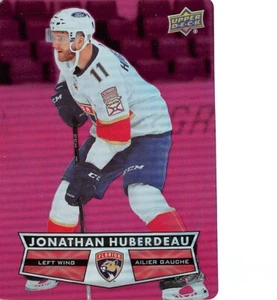 2021-22 Upper Deck Tim Hortons Red Die Cuts #DC25 Jonathan Huberdeau - Picture 1 of 3