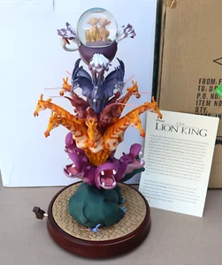 Disney Der König der Löwen I Can't Wait To Be King 10th Anniversary Schneekugel *Schaden - Bild 1 von 24
