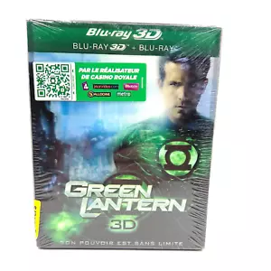 Green Lantern | 3d Blu-ray Disc (Blu-ray, 2011) FRENCH RELEASE NEW SEALED - Foto 1 di 2