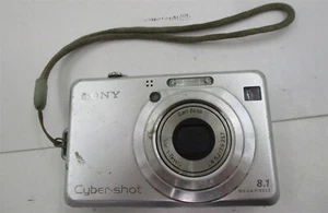 Sony Cyber-Shot DSC-W100 MPegMovie VX Digital Camera, Silver (Camera Only) - Picture 1 of 5