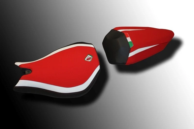 Ducati Panigale 959 / 1299 ducabike seat cover waterproof white & black & red  - Изображение 1 из 1