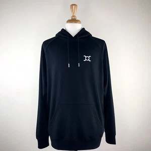 Origin X Performance Black Hoodie Size 2XL US XL Sweatshirt Organic Cotton Euro - Picture 1 of 10