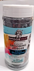 Doggie Dust Colored Grooming Powder 8 OZ Light Grey Brand new - Picture 1 of 3