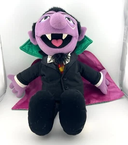Sesame Street Count Von Count Plush Doll 15" 2016 Sesame Workshop Sesame Place - Picture 1 of 5