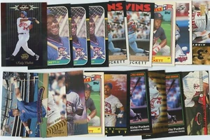 Hall of Famer Kirby Puckett 1980's & 1990's 38 Card Group Lot Minnesota Twins - Picture 1 of 4