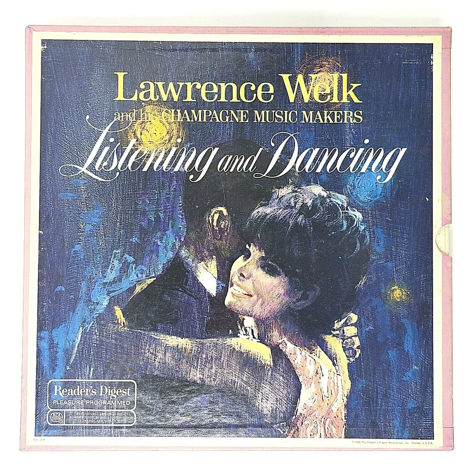 1968 Lawrence Welk Listening And Dancing 6 LPS Box Record Set  - Image 1 of 4