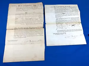 Documentos 1798 THEOPHILUS BEEKMAN Concejal y Justicia Nueva York ~ Dinero adeudado al Estado - Imagen 1 de 16