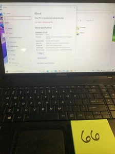 Toshiba C855D-S5359 | AMD E1-1200 CPU | 4GB Ram  | WIN 10 HOME, 15.6” - Picture 1 of 6