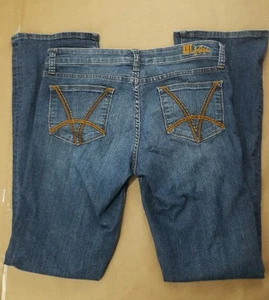 Jeans donna Kut from the Kloth taglia 6 stivaletto bambino taglio Felicia denim elasticizzato - Foto 1 di 7