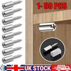 Self-Tapping Screws Cabinet Laminate Support Screws Pegs with Non-Slip Sleeve KH