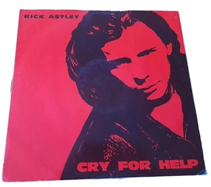 Rick Astley Cry For Help 12 Inch Single Play Tested Vinyl Vgc 1991 BMG Records - Picture 1 of 11