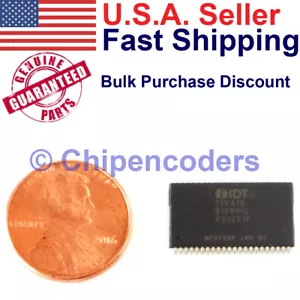 IDT Renesas 71V416S10PHG SRAM Static RAM 4 Mbit (256K x 16) 3.3V CMOS TSOP-44 - Picture 1 of 9