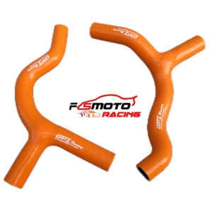 MANGUERA RADIADOR SILICONA AJUSTE KTM 85 SX 2013-2017; HUSQVARNA TC85 2014-2017 NARANJA - Imagen 1 de 4