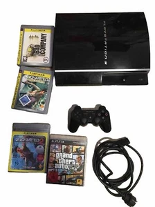 Sony Ps3 PlayStation 3 FAT Kabel + Controller Spiele - Bild 1 von 1